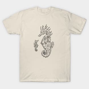 Steampunk Seahorse T-Shirt